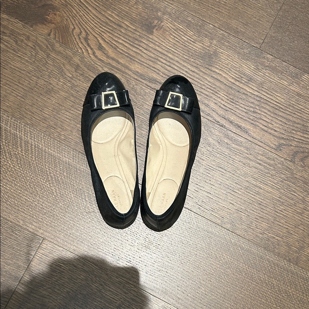Cole Haan Buckle Smalle Heel Flats